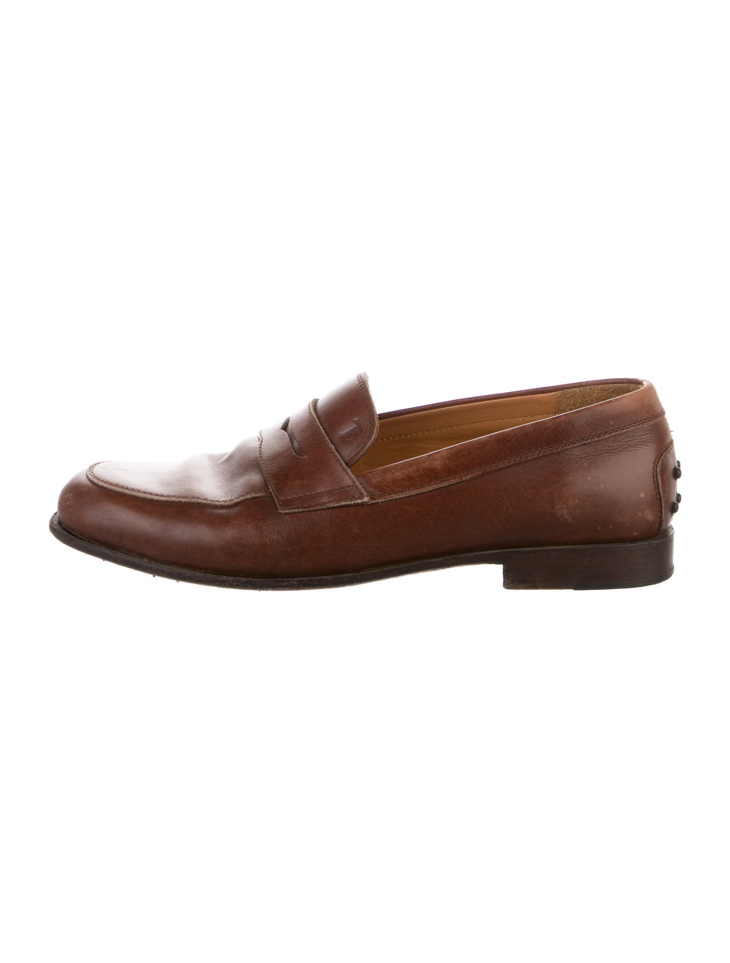 Tod's Leather Dress Loafers