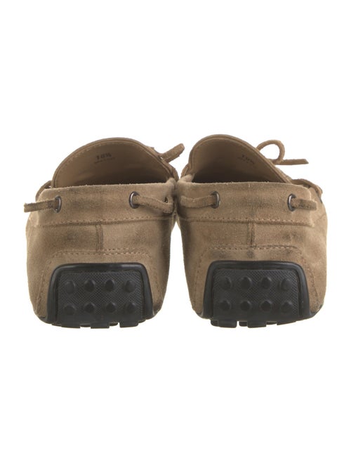 Tod's Suede Bow Accents Drivers