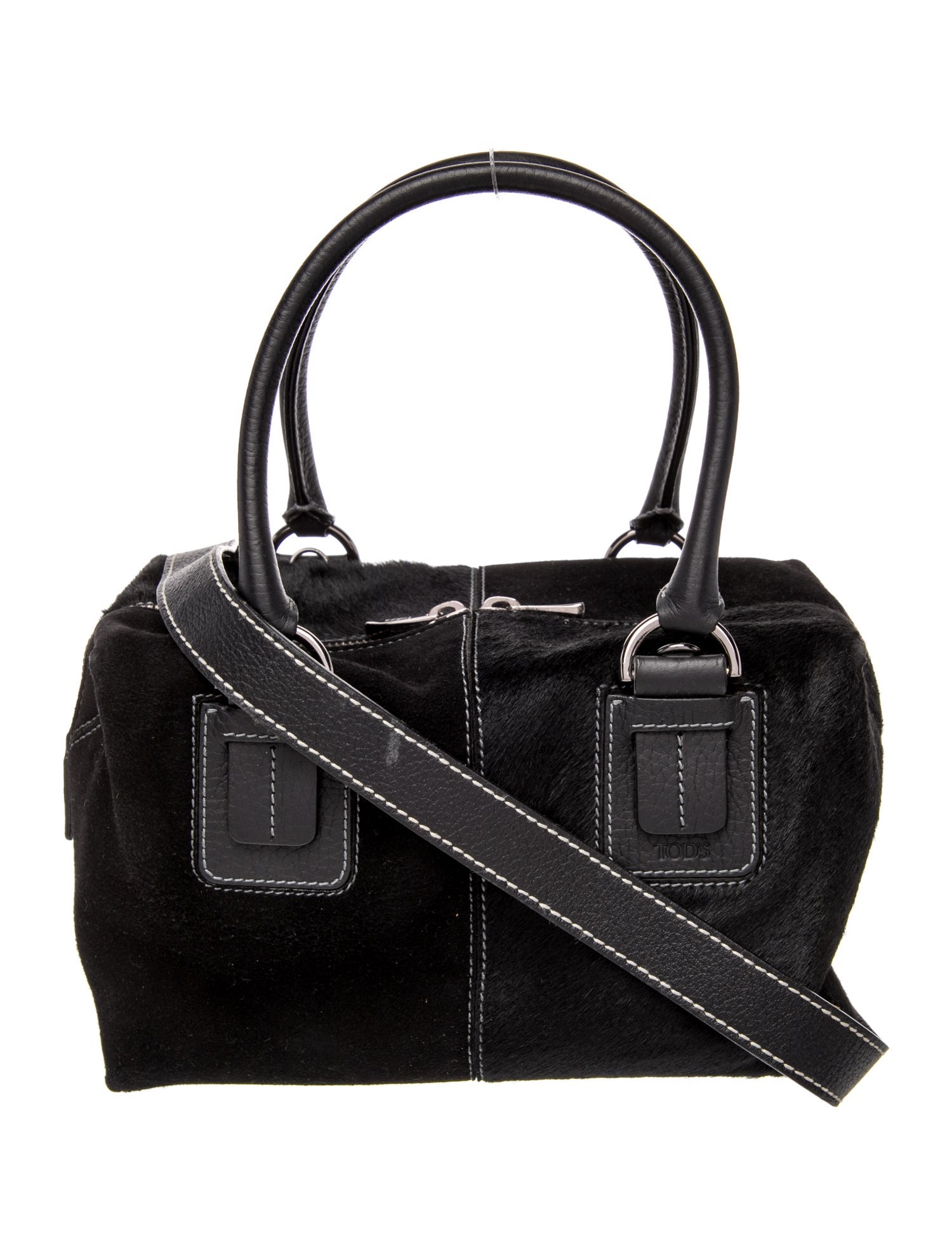 Tod's Ponyhair Top Handle Bag