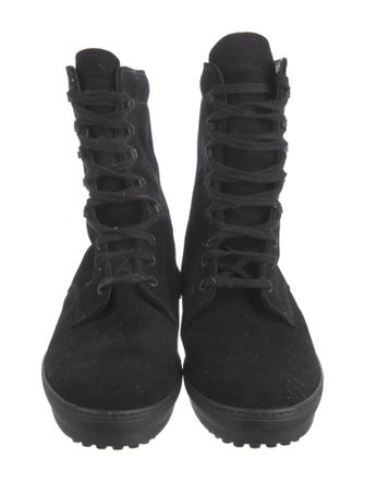 Tod's Suede Lace-Up Boots