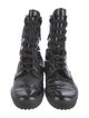 Tod's Patent Leather Combat Boots