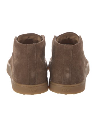 Tod's Suede Lace-Up Boots