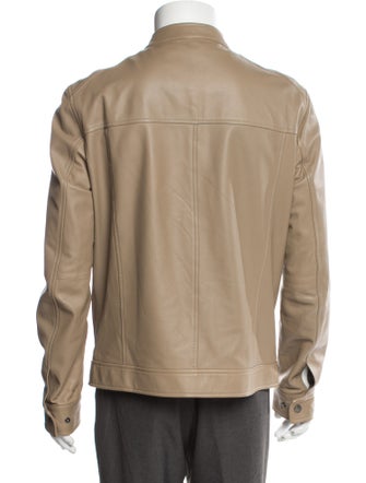 Tod's Striped Moto Jacket