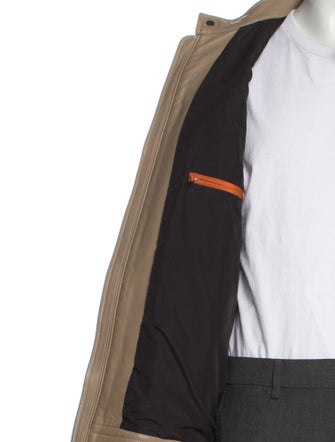 Tod's Striped Moto Jacket