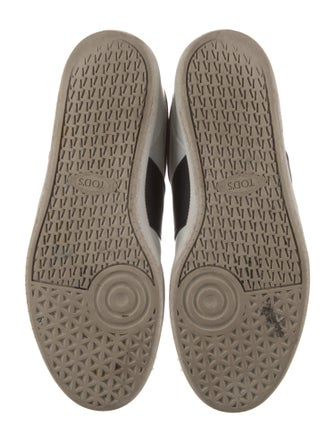 Tod's Leather Colorblock Pattern Sneakers