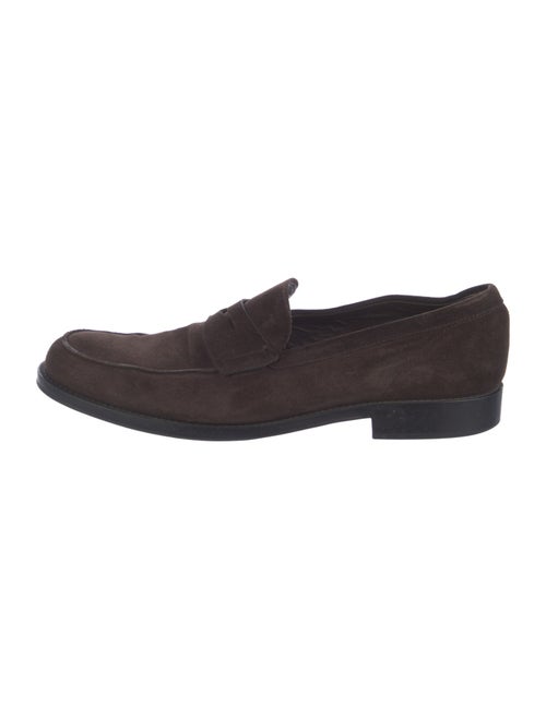 Tod's Suede Dress Loafers