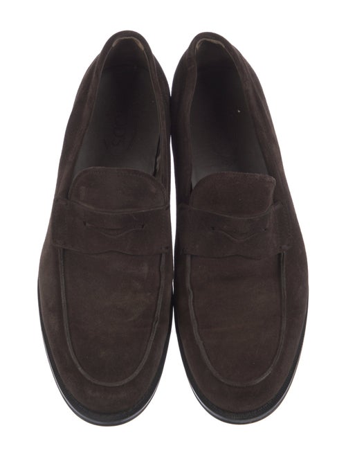 Tod's Suede Dress Loafers