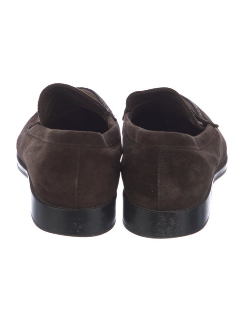 Tod's Suede Dress Loafers
