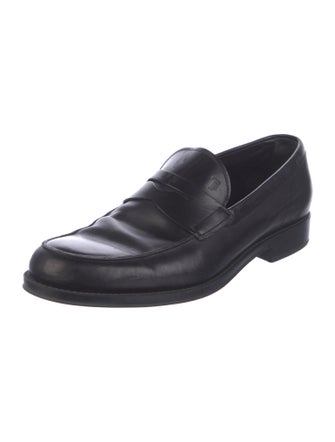 Tod's Leather Dress Loafers