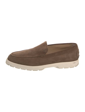 Tod's Suede Boat Shoes