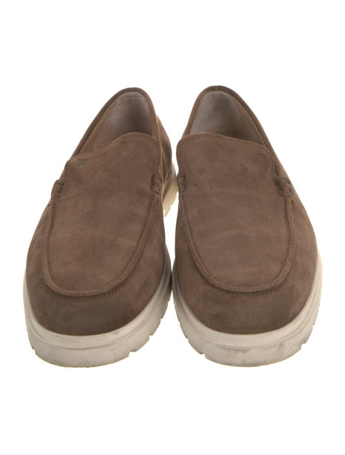 Tod's Suede Boat Shoes