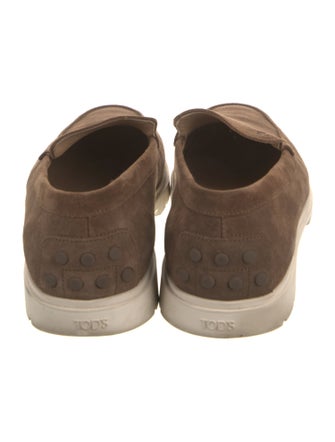 Tod's Suede Boat Shoes