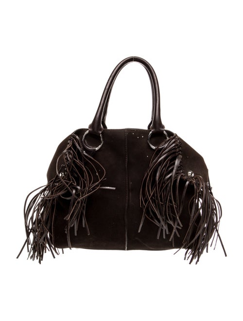 Tod's Suede Top Handle Bag