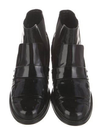 Tod's Patent Leather Chelsea Boots