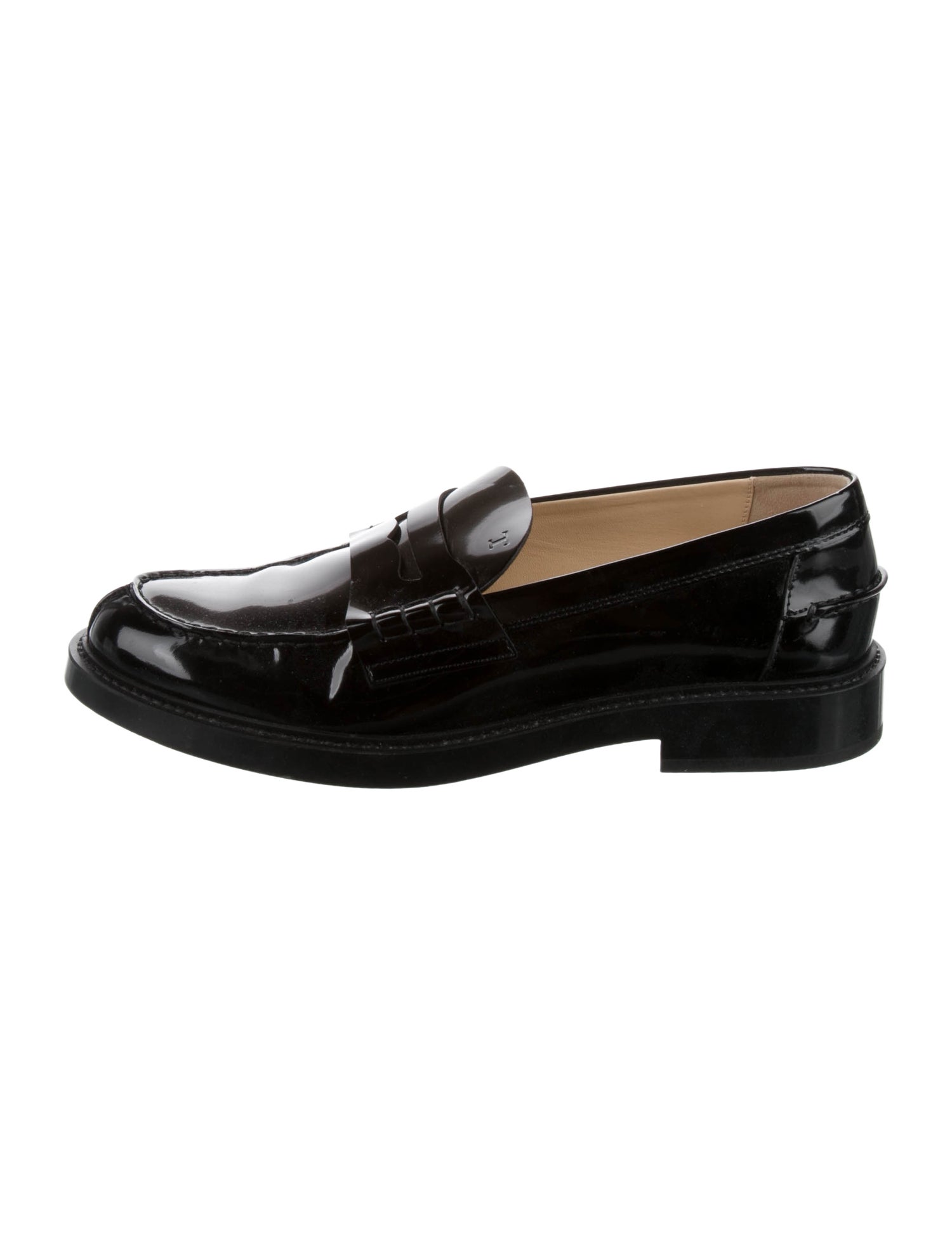 Tod's Patent Leather Loafers