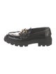 Tod's Leather Chain-Link Accents Loafers