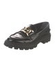 Tod's Leather Chain-Link Accents Loafers