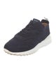Tod's Suede Colorblock Pattern Athletic Sneakers