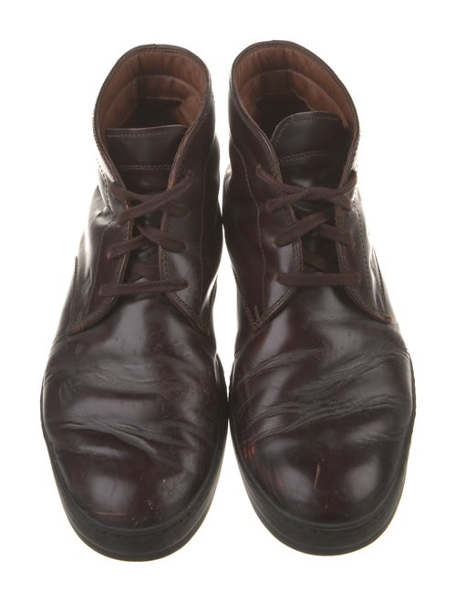 Tod's Leather Lace-Up Boots