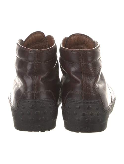 Tod's Leather Lace-Up Boots