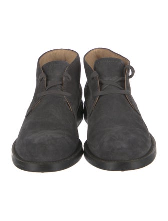 Tod's Suede Lace-Up Boots