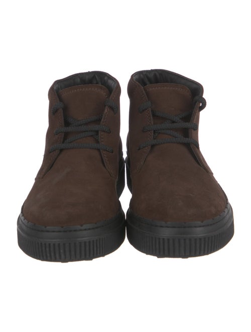 Tod's Suede Lace-Up Boots