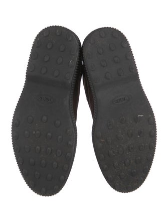 Tod's Suede Lace-Up Boots