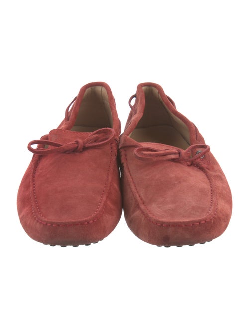 Tod's Suede Bow Accents Drivers