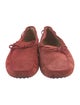 Tod's Suede Bow Accents Drivers