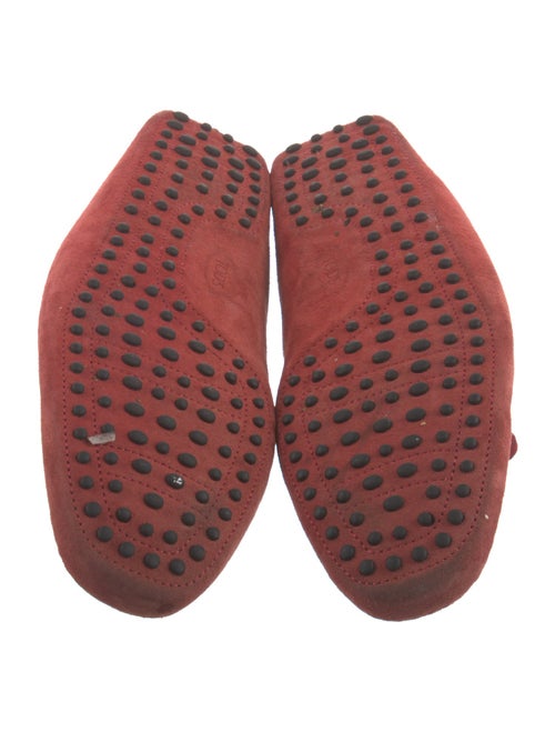 Tod's Suede Bow Accents Drivers