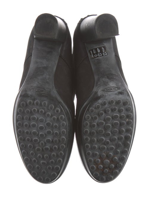 Tod's Suede Combat Boots