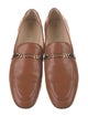 Tod's Leather Chain-Link Accents Loafers