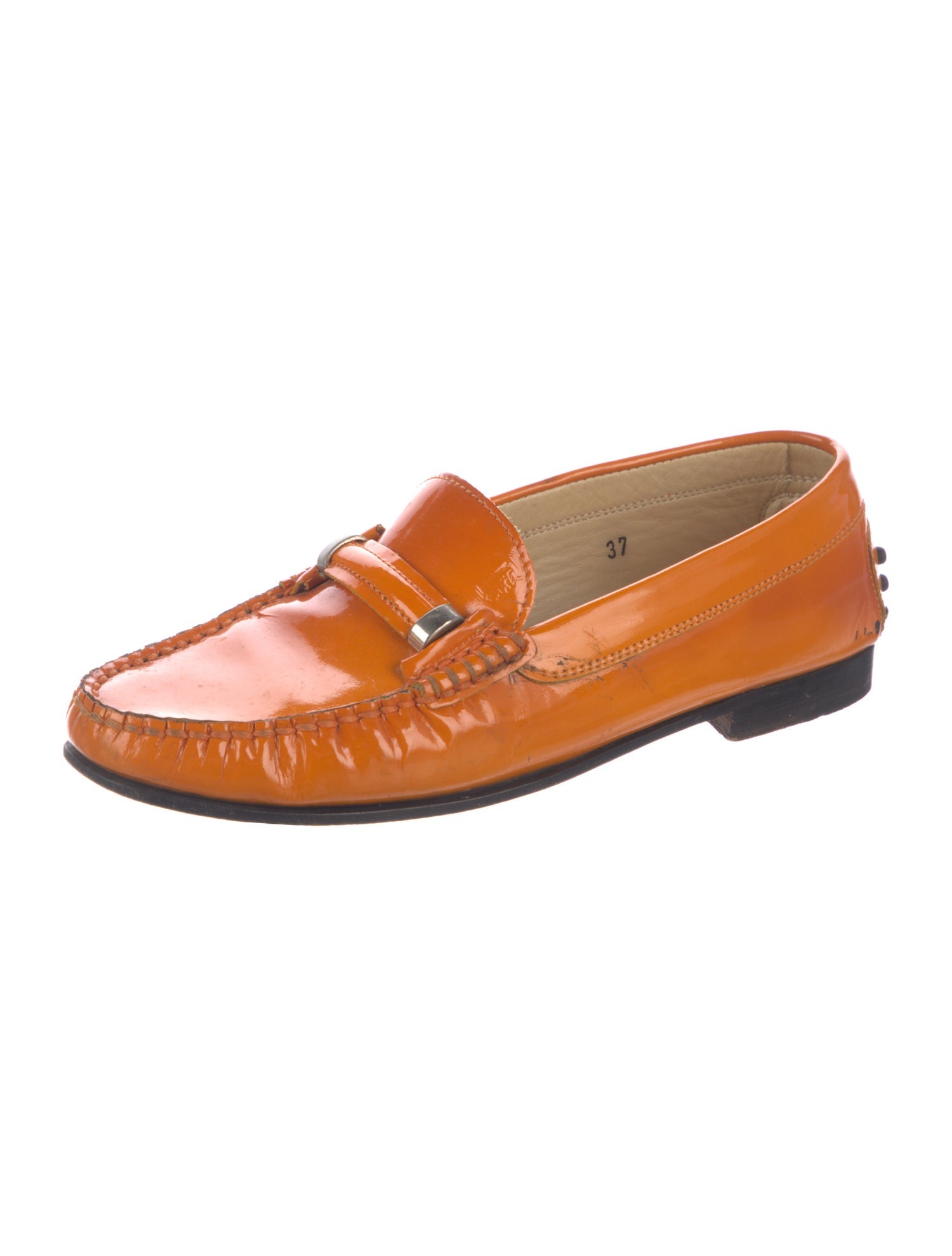 Tod's Patent Leather Loafers