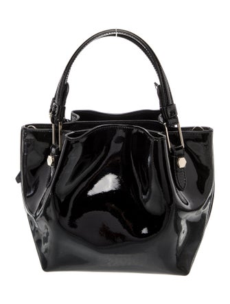 Tod's Patent Leather Top Handle Bag