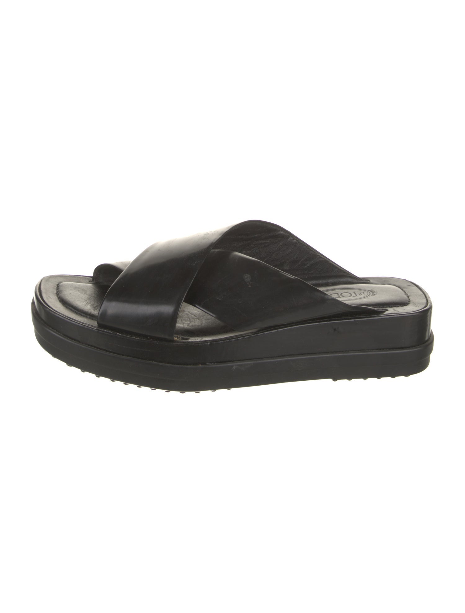 Tod's Leather Slides