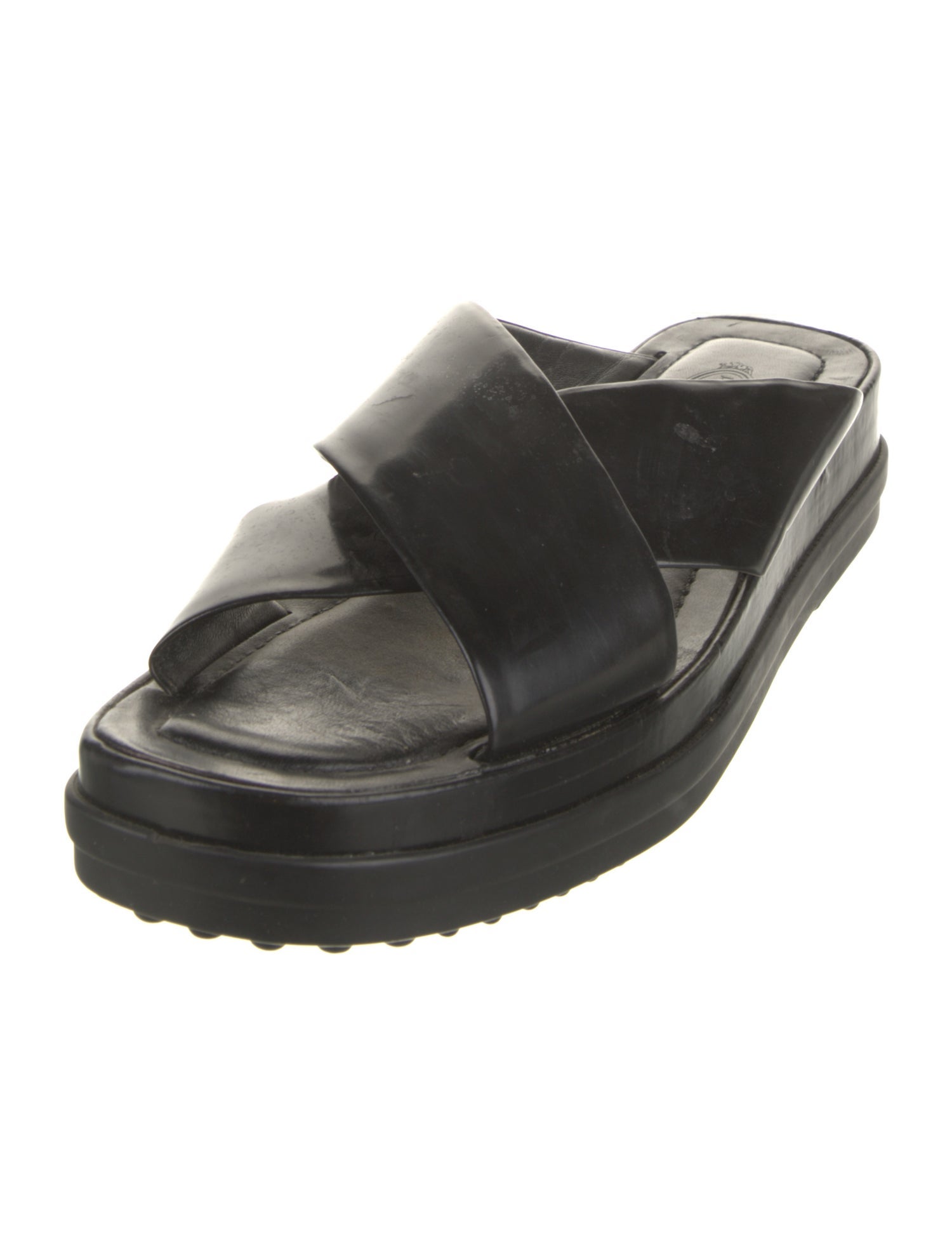 Tod's Leather Slides