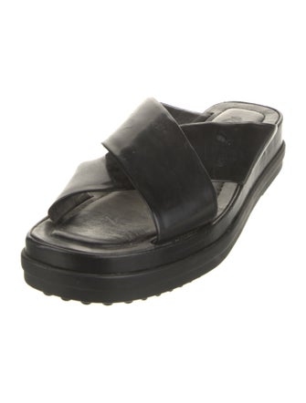 Tod's Leather Slides