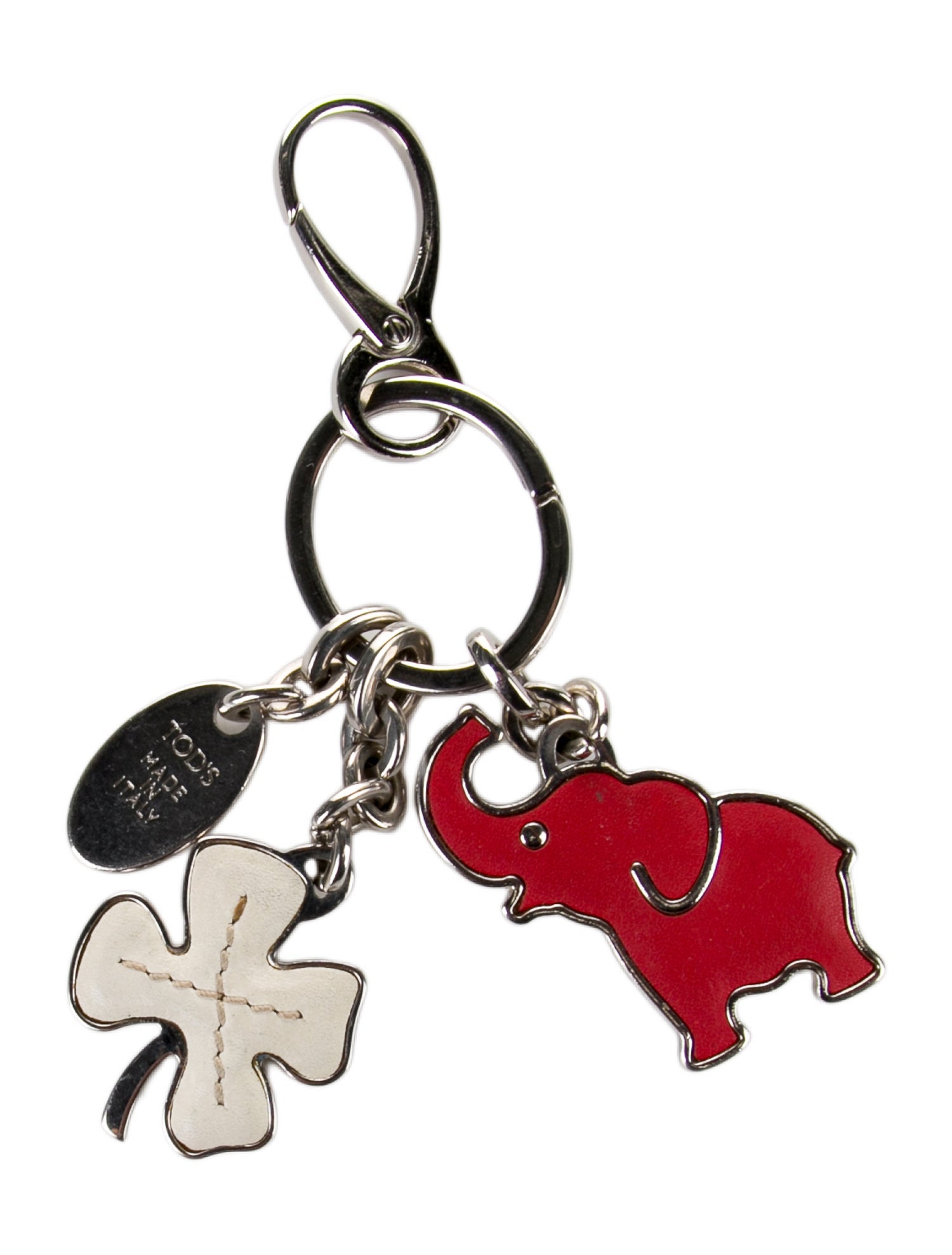 Tod's Silver Key Charms