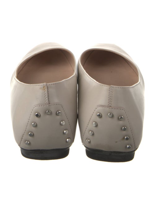 Tod's Leather Studded Accents Ballet Flats