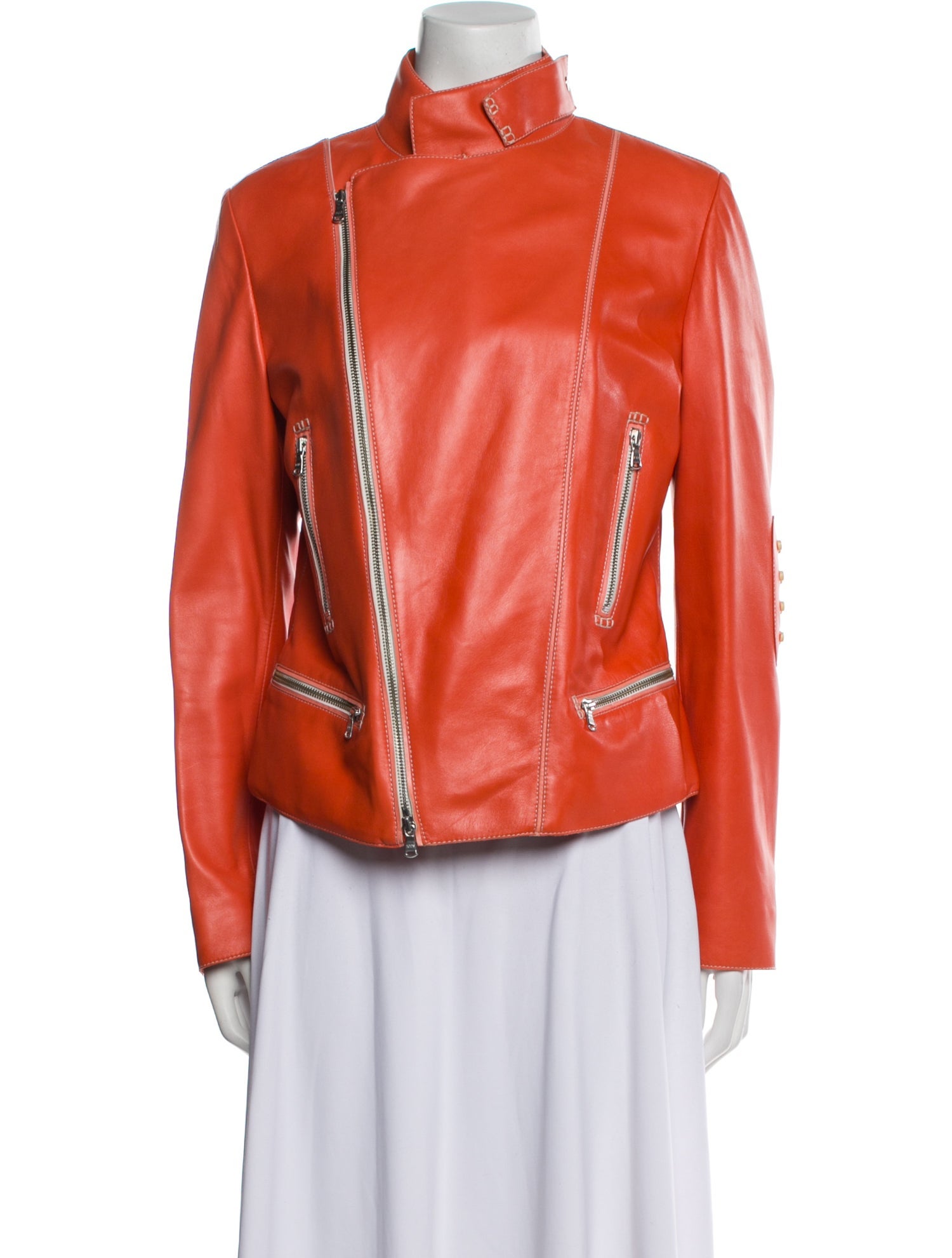 Tod's Leather Biker Jacket