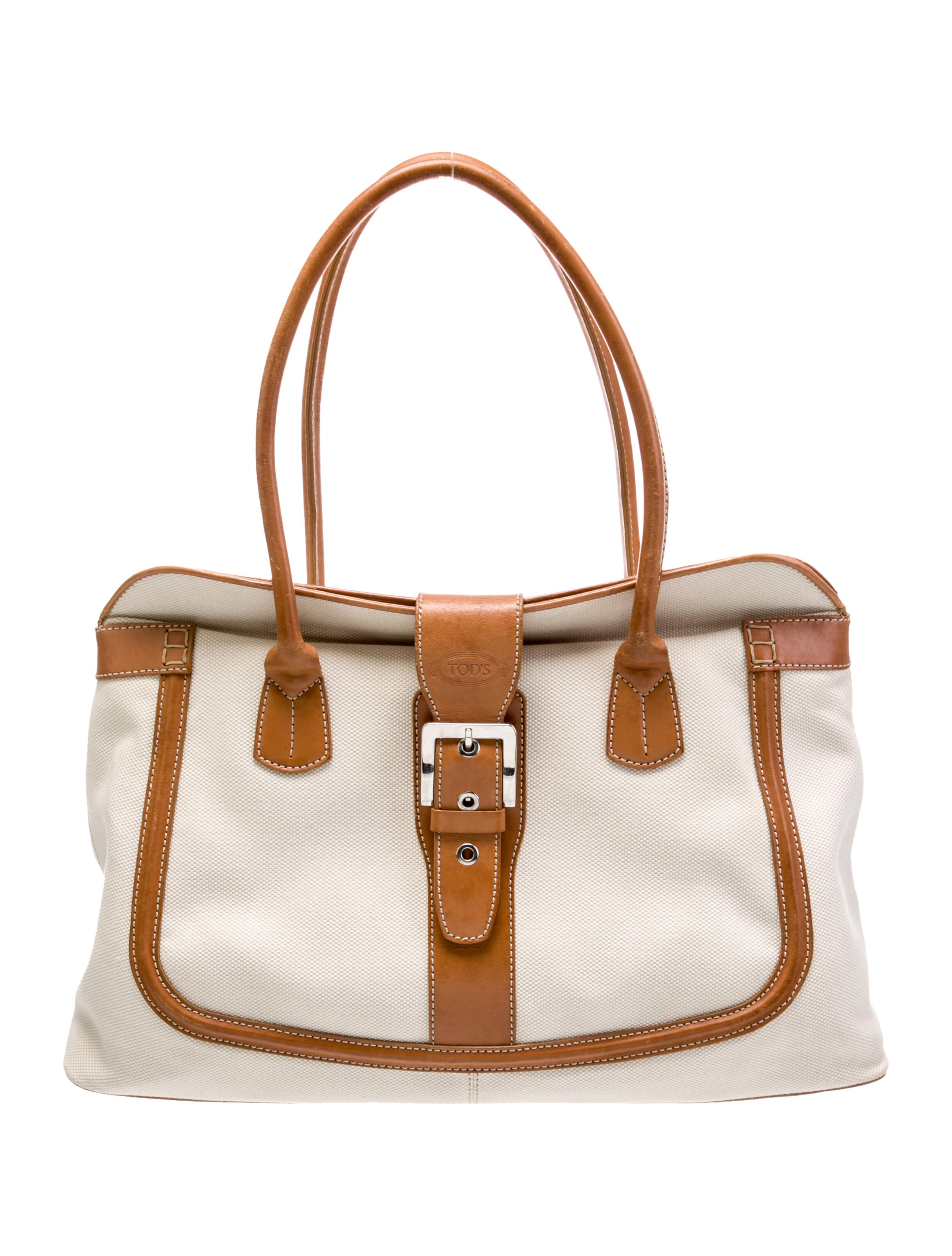 Tod's Canvas Shoulder Bag