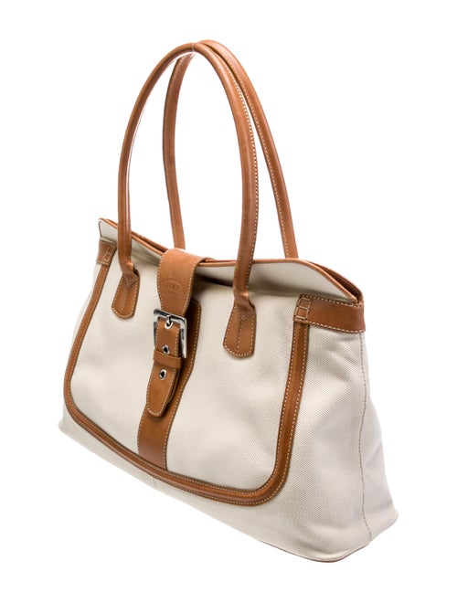 Tod's Canvas Shoulder Bag