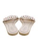 Tod's Leather Studded Accents Slides