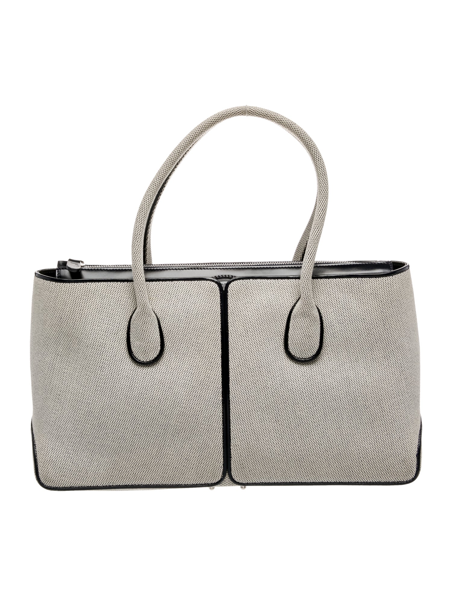 Tod's Canvas Top Handle Bag