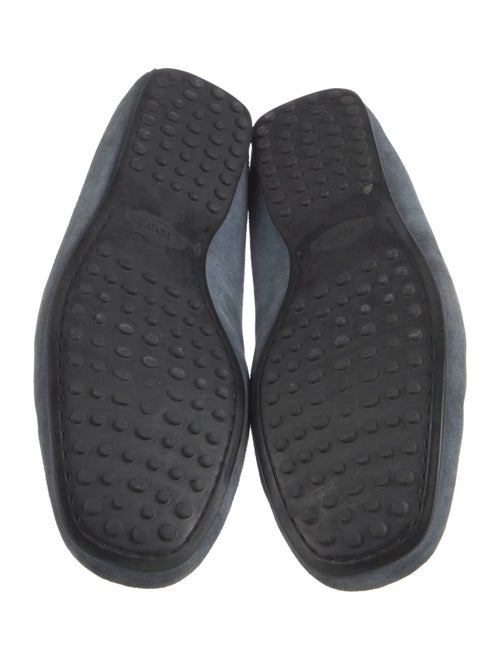 Tod's Suede Whipstitch Trim Drivers