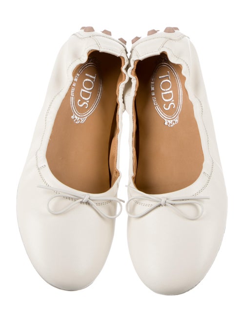 Tod's Leather Ballet Flats