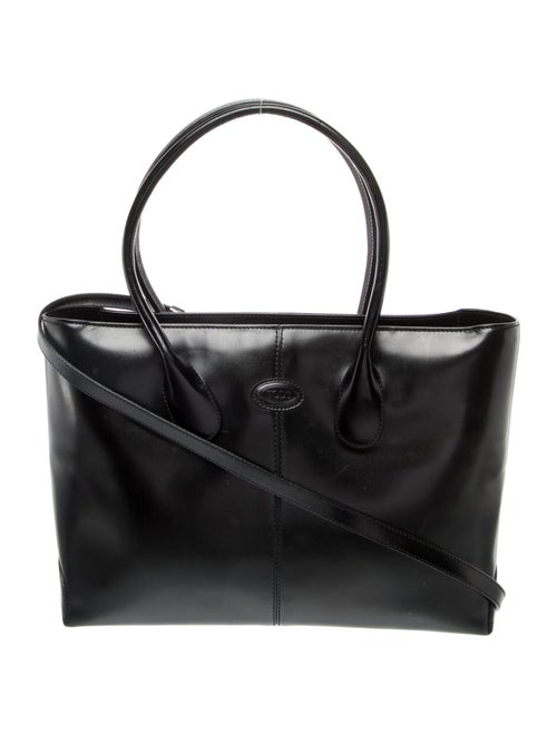 Tod's Patent Leather Top Handle Bag