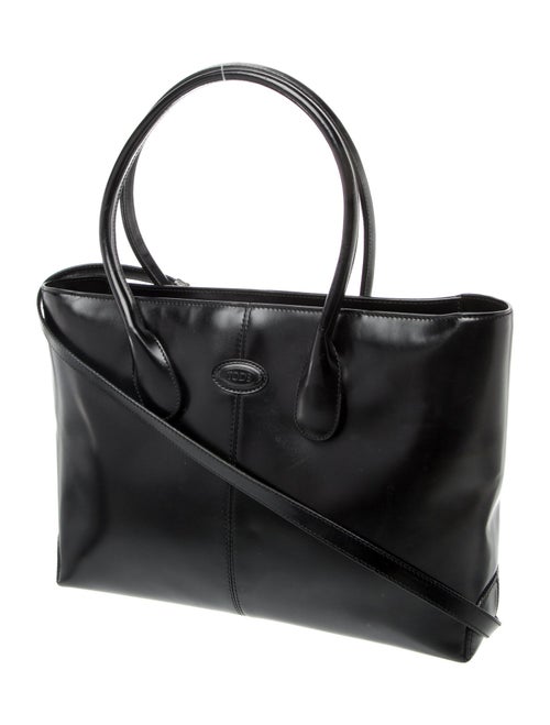 Tod's Patent Leather Top Handle Bag