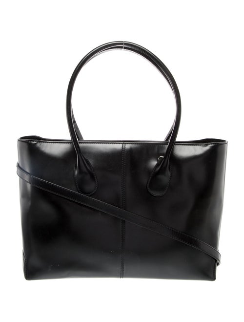 Tod's Patent Leather Top Handle Bag