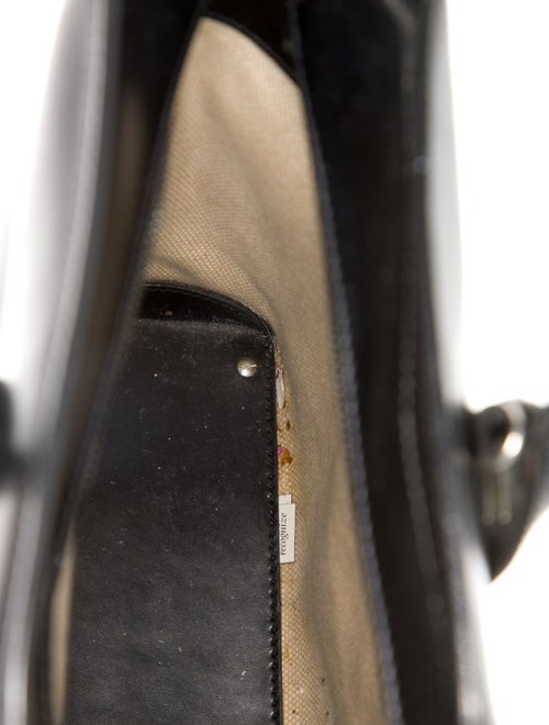 Tod's Patent Leather Top Handle Bag